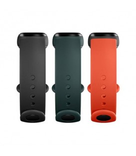 Pasek Xiaomi do Mi Smart Band 5 / 6 / 6 NFC Strap (3-Pack) Black / Orange / Teal