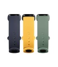 Pasek Xiaomi do Mi Smart Band 5 / 6 / 6 NFC Strap (3-Pack) Blue / Yellow / Mint Green