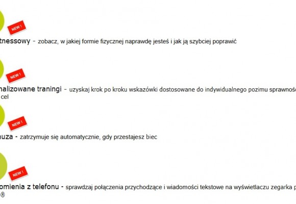 Nowe funkcje zegarków TomTom